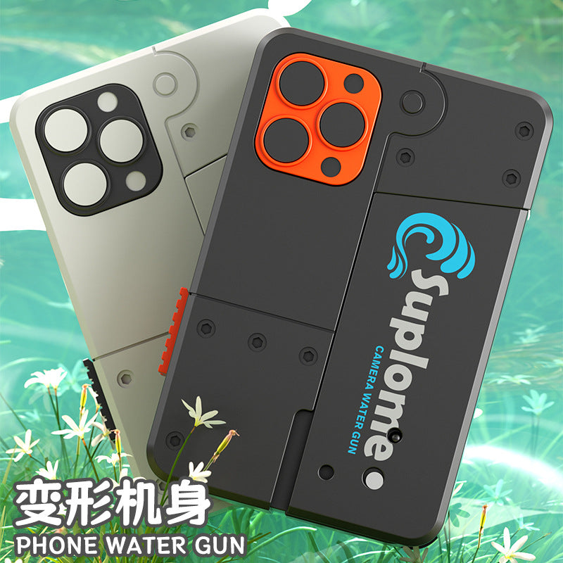 Scherzo per bambini con acqua sul cellulare, ottima qualità, gioco con pistola sul cellulare per bambini