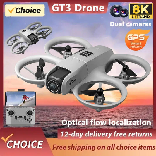 GT3 Mini 4K Dual-Camera Drone